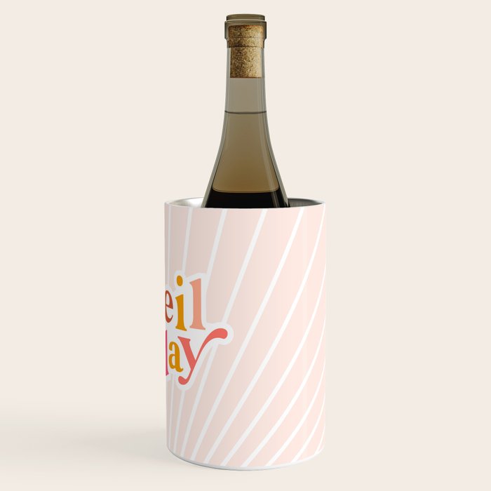 Soleil All day - Positive words Wine Chiller Gallery Image 3