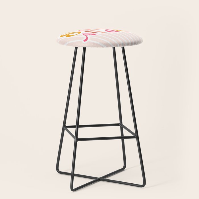 Soleil All day - Positive words Stool Gallery Image 1
