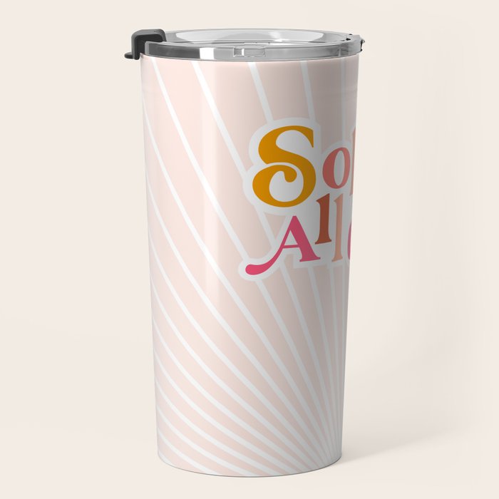 Soleil All day - Positive words Travel Mug Gallery Image 3