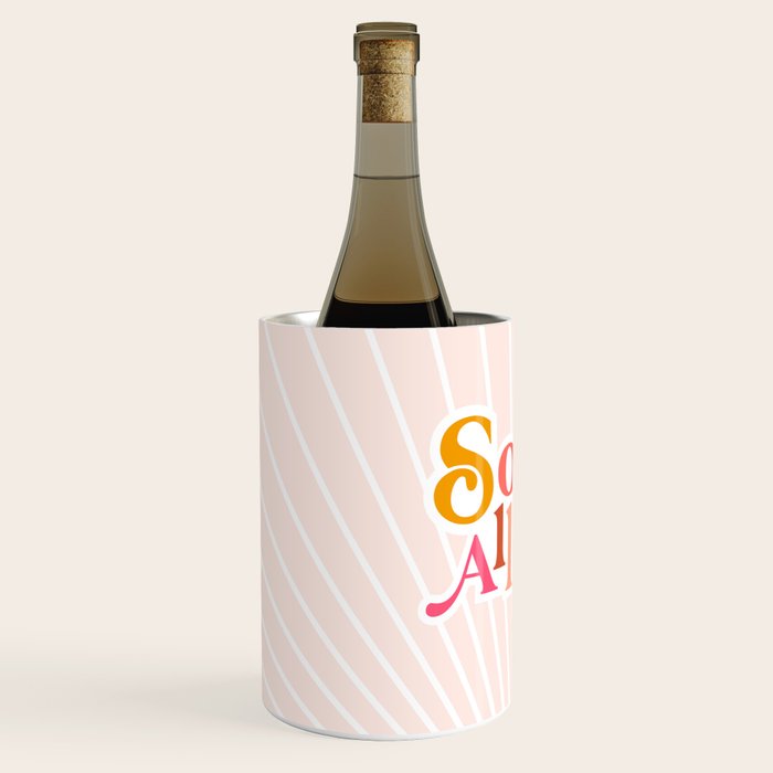 Soleil All day - Positive words Wine Chiller Gallery Image 2
