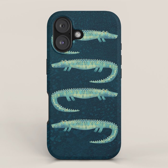 Alligator - or maybe Crocodile iPhone Case Gallery Image 1