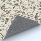 Nordic Birds Autumn Whispers Woodland Pattern Rug Gallery Image 4