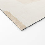 Neutral Pastel Tones Geometric Artwork Welcome Mat Gallery Image 2