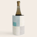 Neutral Pastel Tones Geometric Artwork Wine Chiller Gallery Image 2