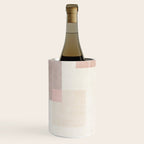 Neutral Pastel Tones Geometric Artwork Wine Chiller Gallery Image 3