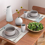 Neutral Pastel Tones Geometric Artwork Placemat Gallery Image 2