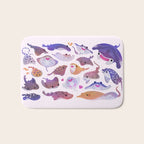 Ray day 1 - bright Bath Mat Gallery Image 1
