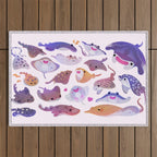Ray day 1 - bright Outdoor Rug Gallery Image 1