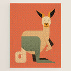 Whimsy Kangaroo Jigsaw Puzzle Gallery Image 1