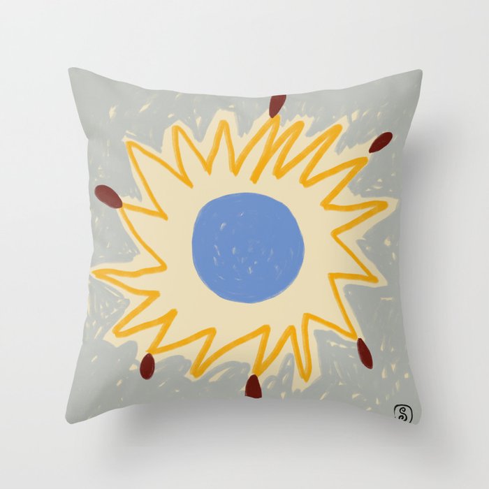 SUN Throw Pillow Gallery Image 6