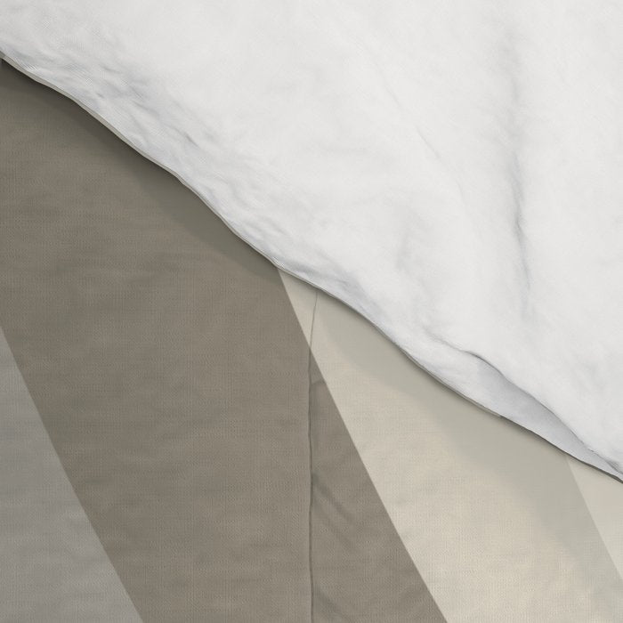 New Groove Liquid Swirl Abstract in Greige Comforter Gallery Image 4