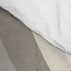 New Groove Liquid Swirl Abstract in Greige Comforter Gallery Image 4