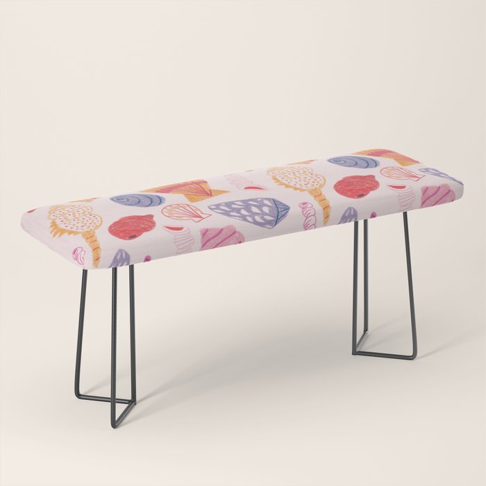 Tropical Seashells Bench Gallery Image 1