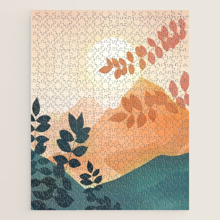Morning in The Mountains Jigsaw Puzzle Gallery Image 1
