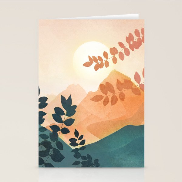Morning in The Mountains Stationery Card Gallery Image 2