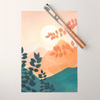 Morning in The Mountains Wrapping Paper Gallery Image 1