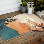 Morning in The Mountains Outdoor Rug Gallery Image 2