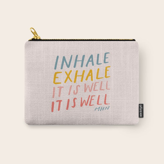 It Is Well Carry All Pouch Gallery Image 1