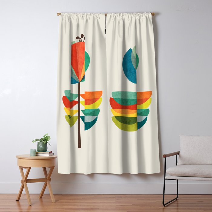 Whimsical Bloom Window Curtain Gallery Image 5