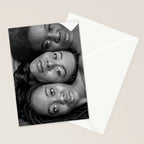 African American Women in black and white Stationery Card Gallery Image 2