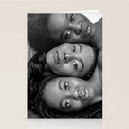 African American Women in black and white Stationery Card Gallery Image 2