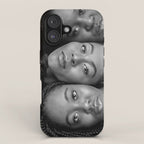 African American Women in black and white iPhone Case Gallery Image 1