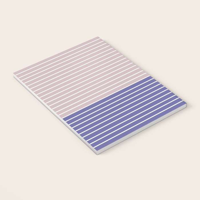 Color Block Line Abstract XX Notebook Gallery Image 3