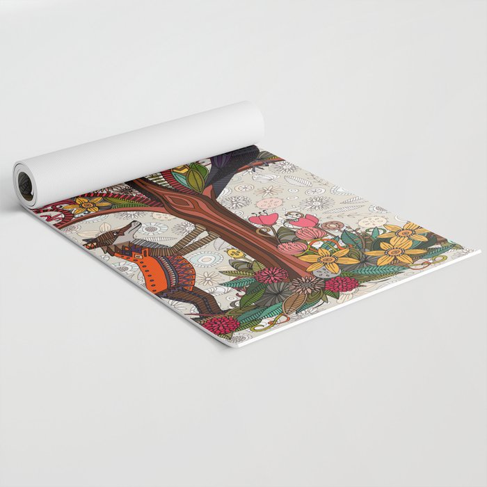 fox and crow Yoga Mat Gallery Image 2