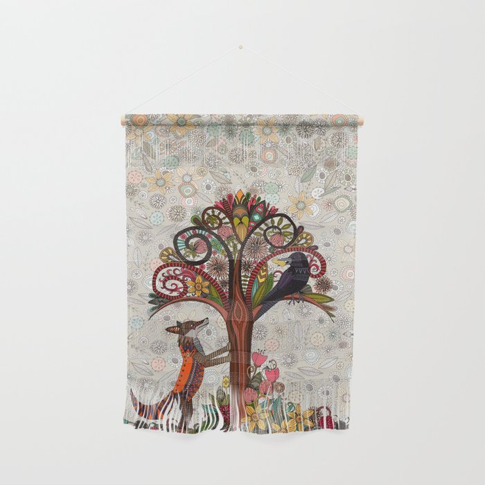 fox and crow Wall Hanging Gallery Image 1