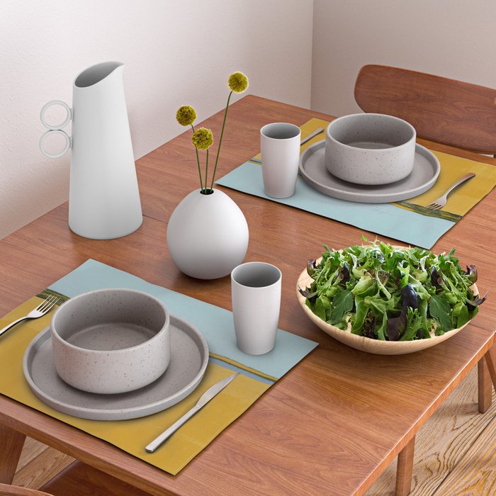 Where Blue Meets Gold Placemat Gallery Image 2
