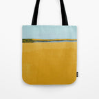 Where Blue Meets Gold Tote Bag Gallery Image 1