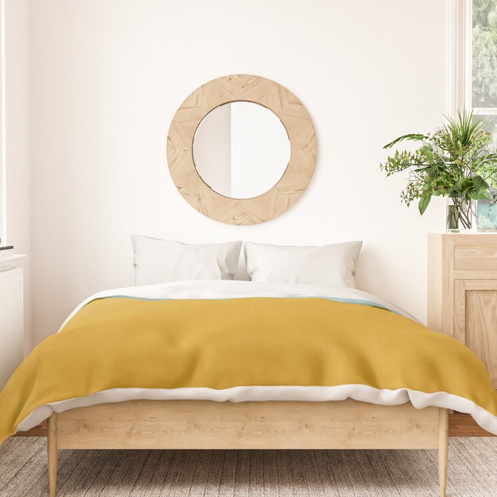 Where Blue Meets Gold Duvet Cover Gallery Image 3
