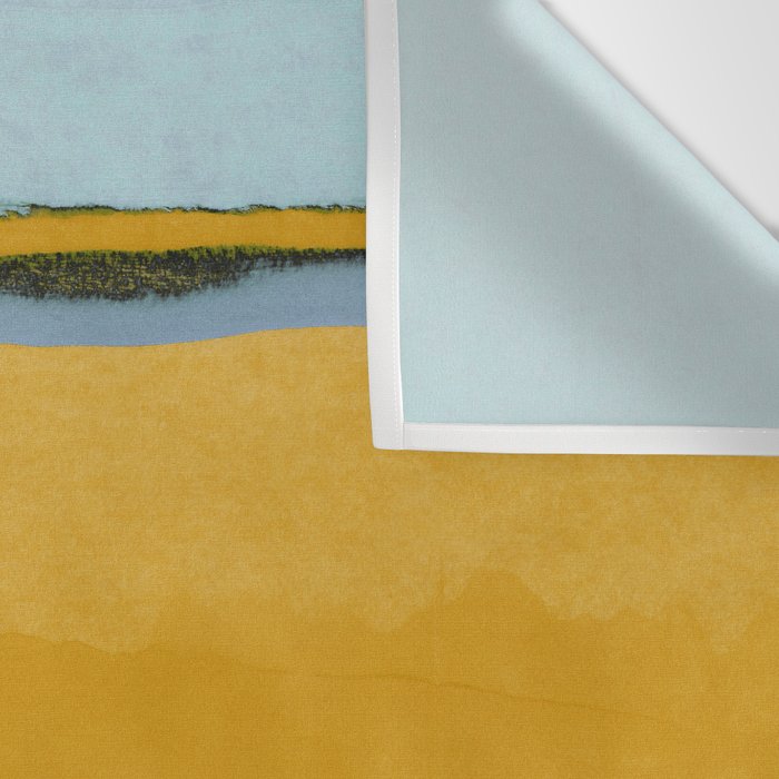 Where Blue Meets Gold Wall Tapestry Gallery Image 3