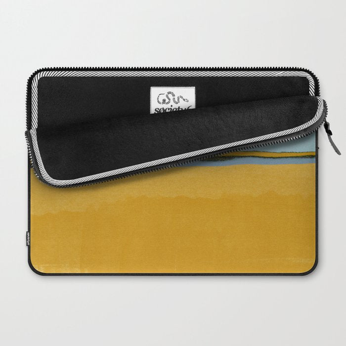 Where Blue Meets Gold Laptop Sleeve Gallery Image 2