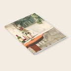 Rustic Holiday Courtyard Still Life Notebook Gallery Image 2
