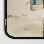 Rustic Holiday Courtyard Still Life Laptop Sleeve Gallery Image 3