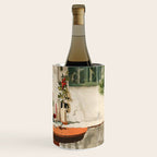 Rustic Holiday Courtyard Still Life Wine Chiller Gallery Image 3