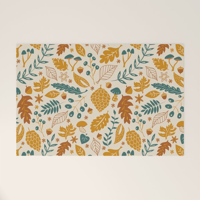 Autumn Foliage Welcome Mat Gallery Image 1