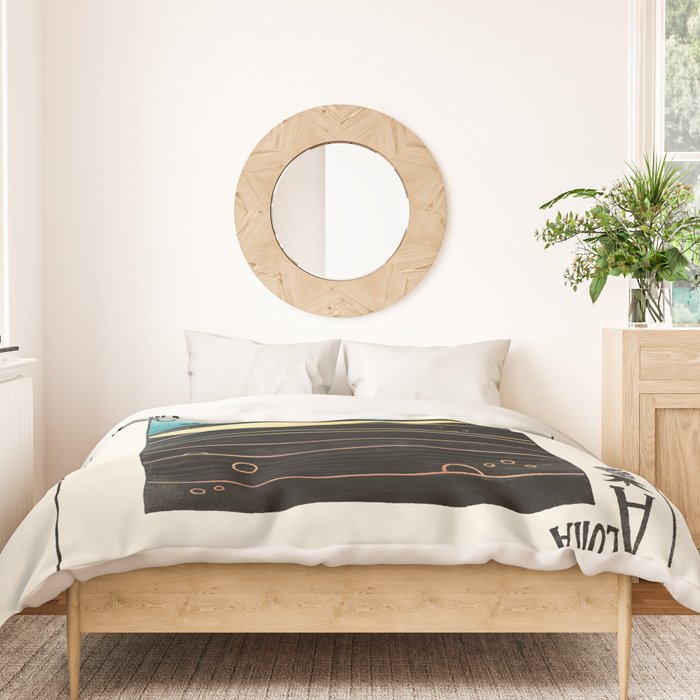 Ace of Aloha Duvet Cover Gallery Image 3