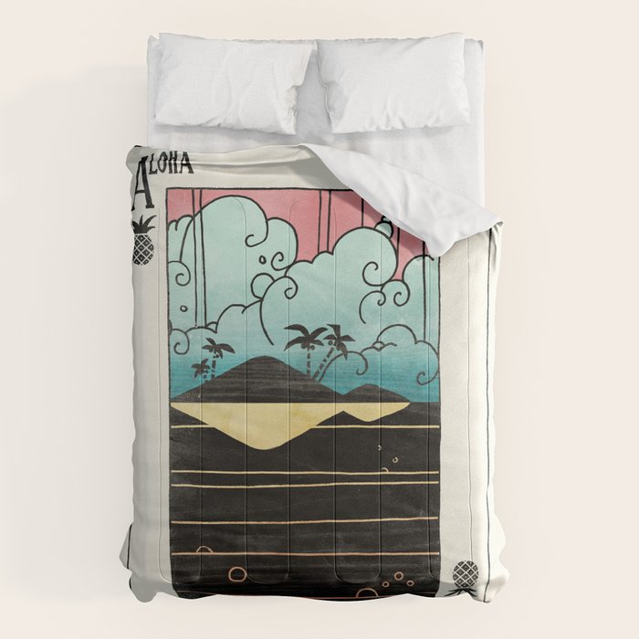 Ace of Aloha Comforter Gallery Image 6