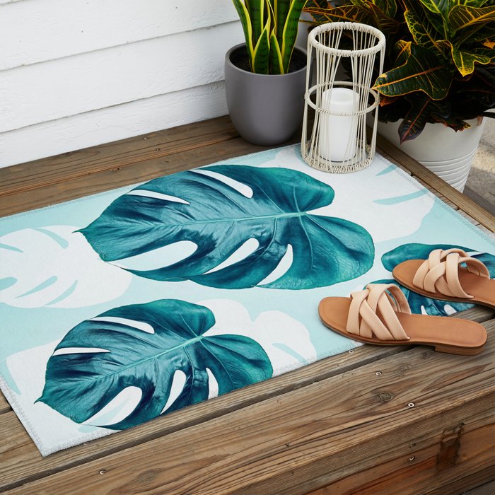 Tropical retreat Outdoor Rug Gallery Image 2