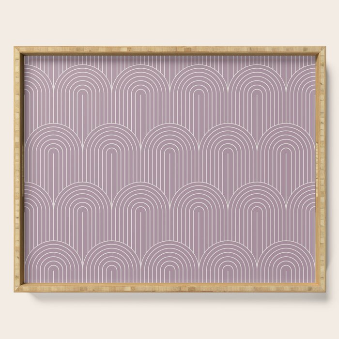 Art Deco Arch Pattern LII Serving Tray Gallery Image 1
