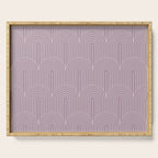 Art Deco Arch Pattern LII Serving Tray Gallery Image 1