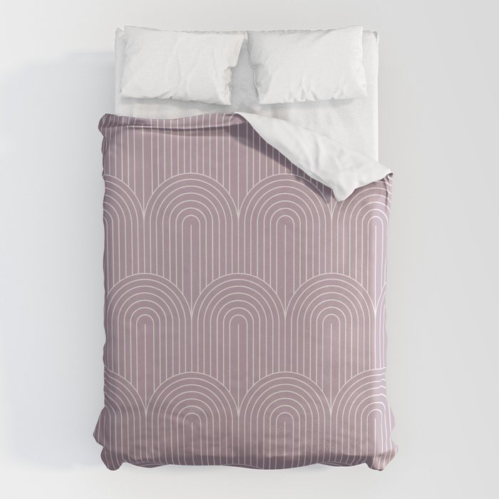 Art Deco Arch Pattern LII Duvet Cover Gallery Image 1