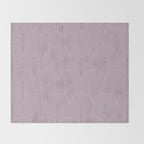 Art Deco Arch Pattern LII Throw Blanket Gallery Image 2