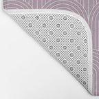 Art Deco Arch Pattern LII Bath Mat Gallery Image 2