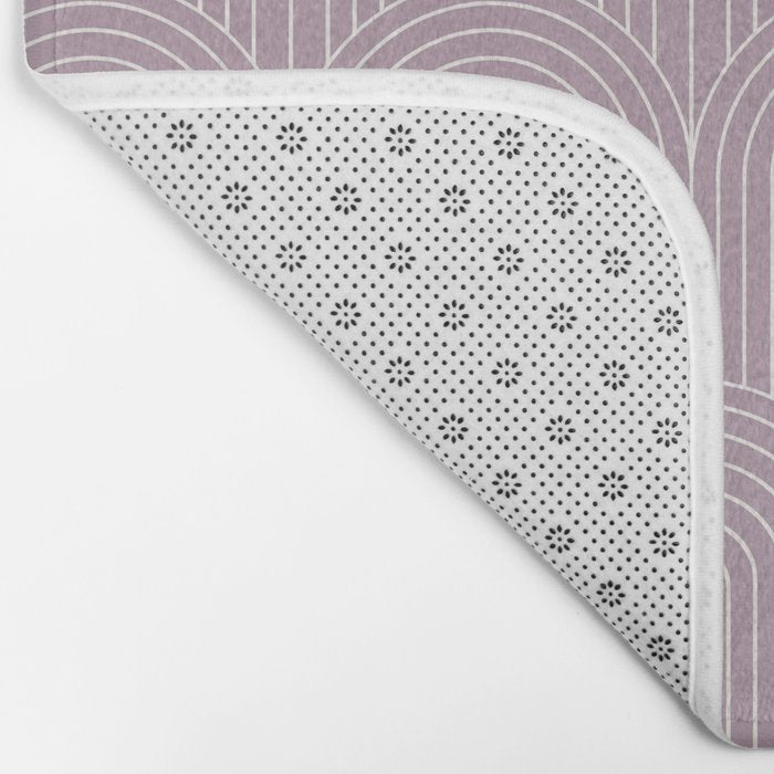 Art Deco Arch Pattern LII Bath Mat Gallery Image 2