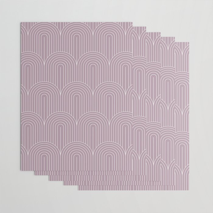 Art Deco Arch Pattern LII Wrapping Paper Gallery Image 3