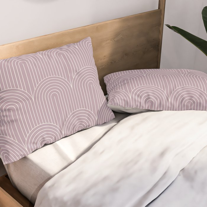 Art Deco Arch Pattern LII Pillow Sham Gallery Image 2