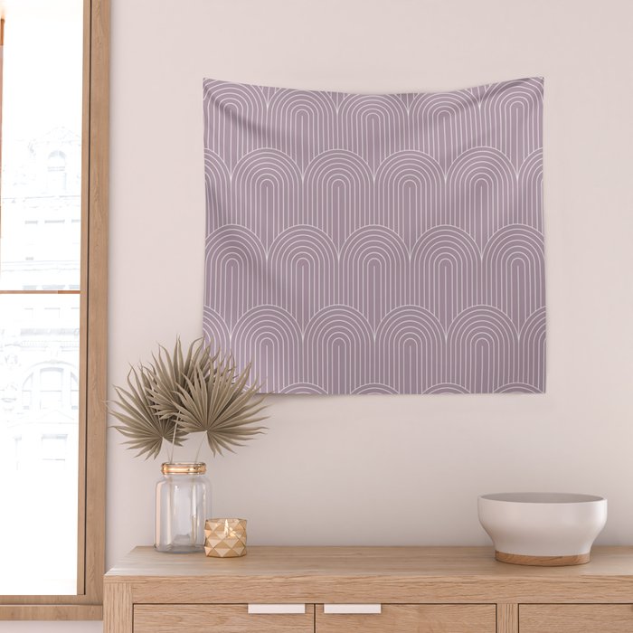 Art Deco Arch Pattern LII Wall Tapestry Gallery Image 2